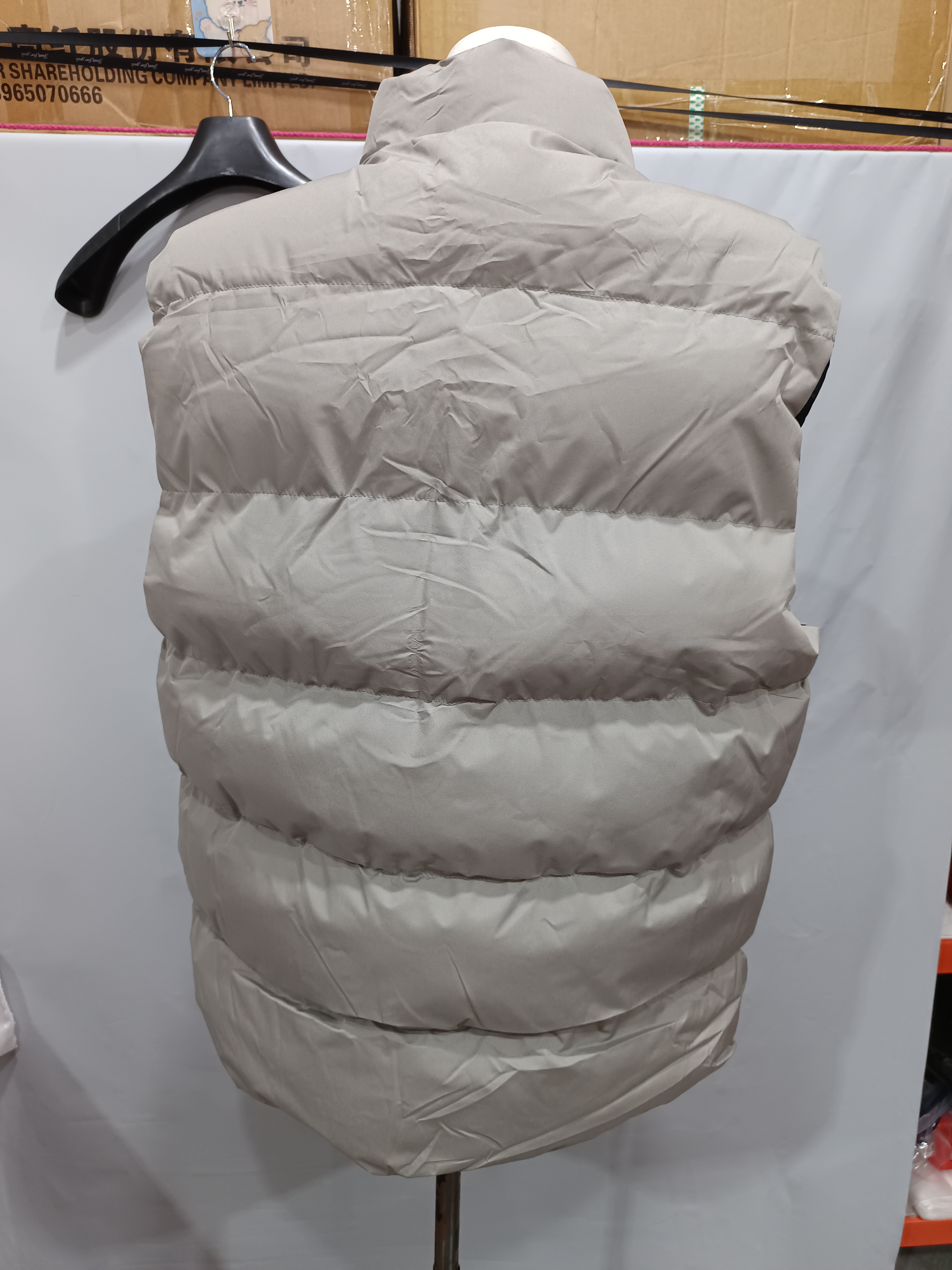Plus Size Cotton Clothes Vest Coat Men's Thickened