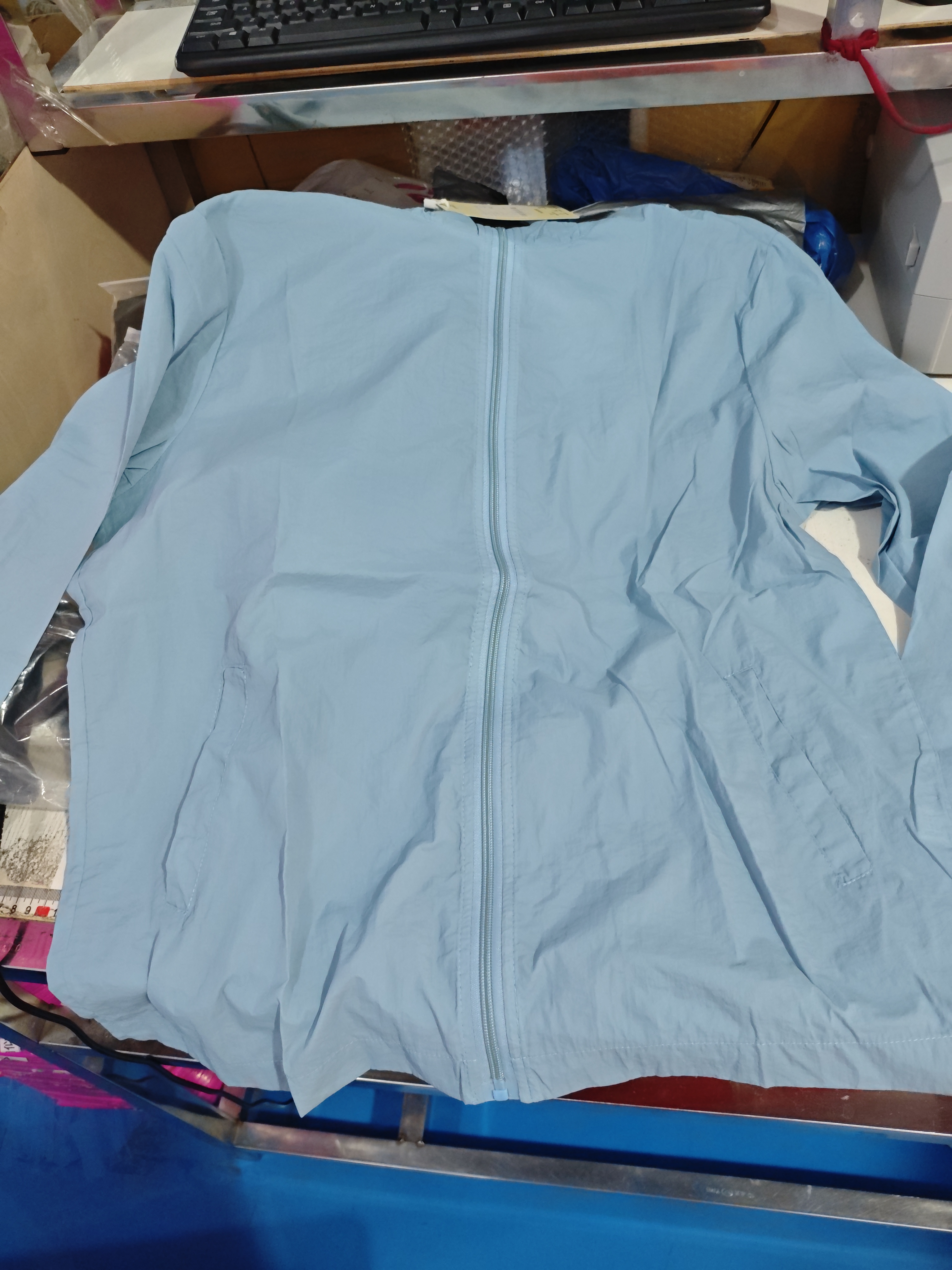 Fashionable Hooded Sun-protective Clothing Plus-size