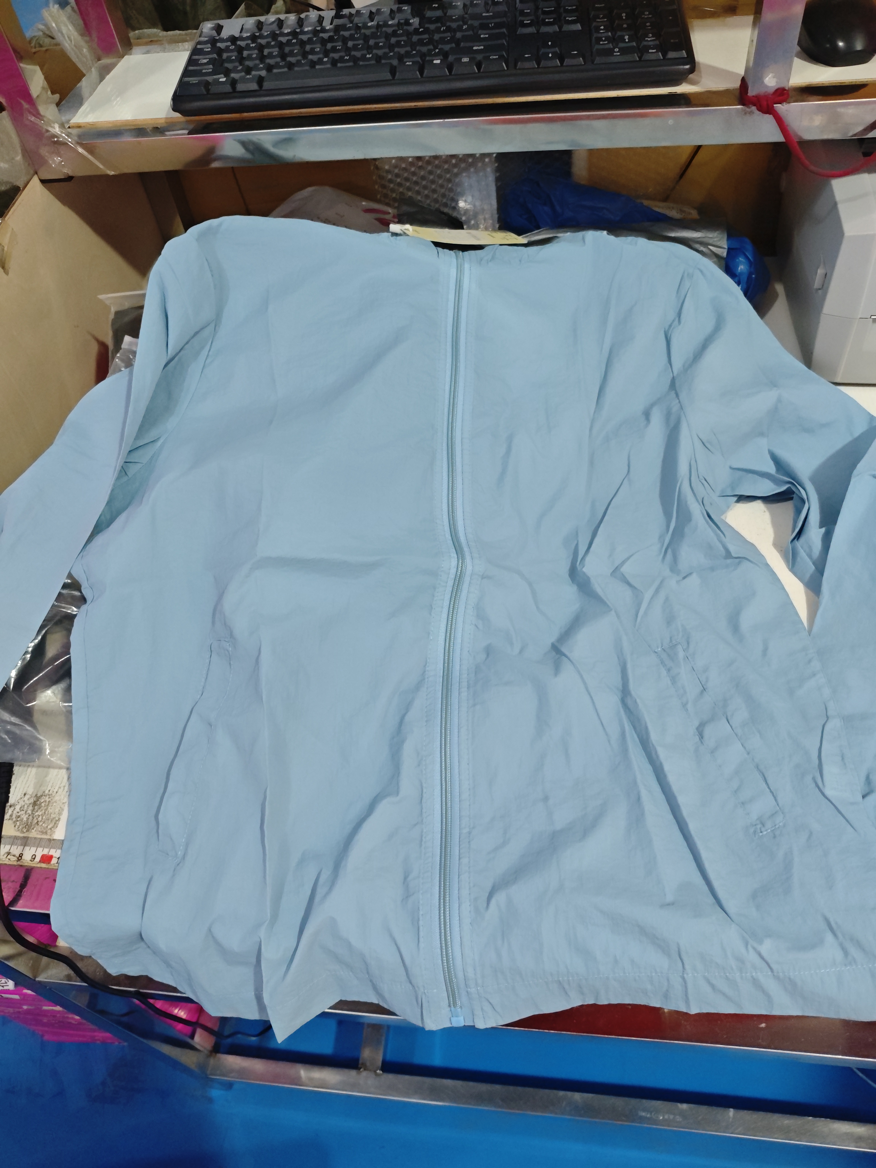 Fashionable Hooded Sun-protective Clothing Plus-size