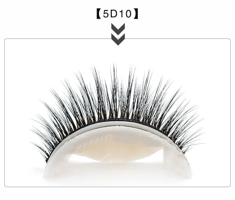 Glue-free Self-adhesive Strip 5d False Eyelashes - 5D010