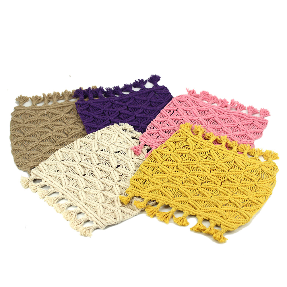 Factory Direct Sales Cotton String Handmade Carpet Floor Mat - Image 6