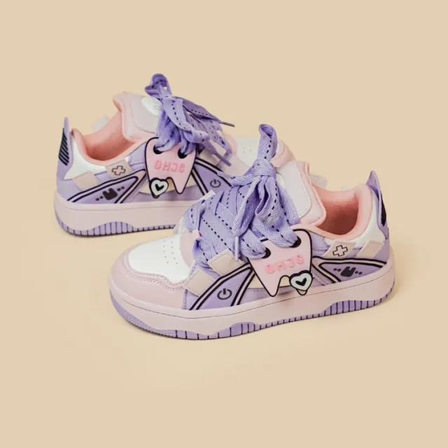 Ugly And Cute Big Toe Loafers For Women Purple - Shop at LoveMi