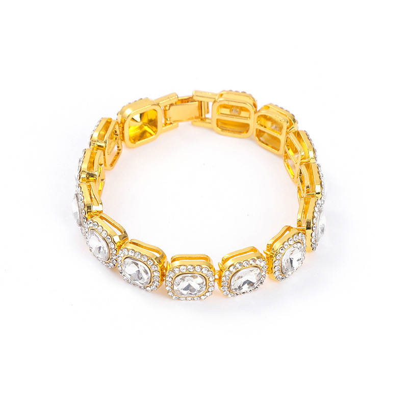 Gold 7inch Bracelet 18cm