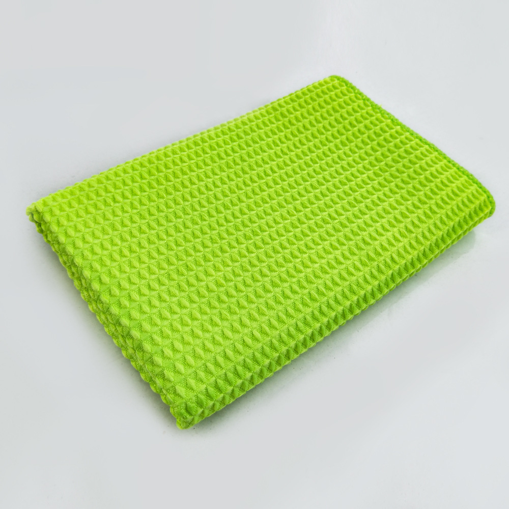 Microfiber Waffle Car Cleaning Towel - Image 8