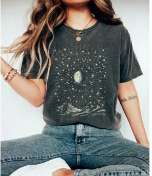 Women's Printed Short Sleeved Casual T shirt Z842 L - Shop at LoveMi