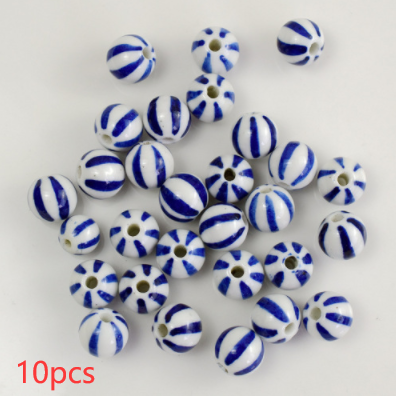 Blue And White Blue 10pcs