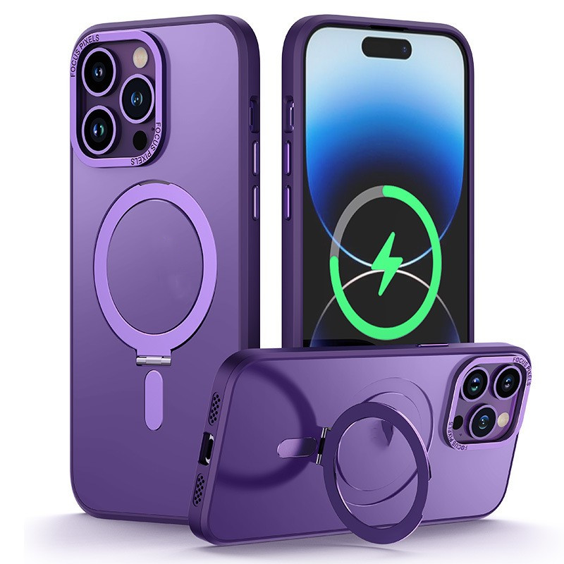 Capa magnética invisível criativa capa protetora para celular