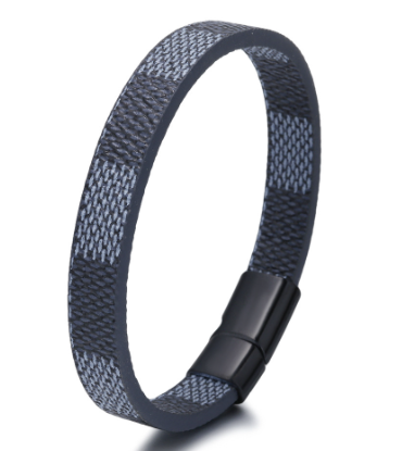European And American Fashion PU Leather Jewelry Bracelet