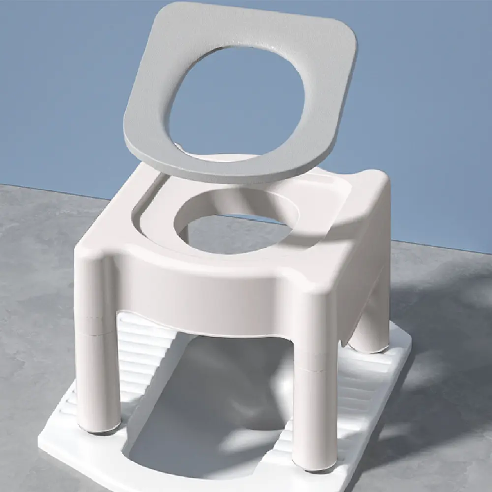 Folding Toilet Simple Seat Frame for Pregnant Women