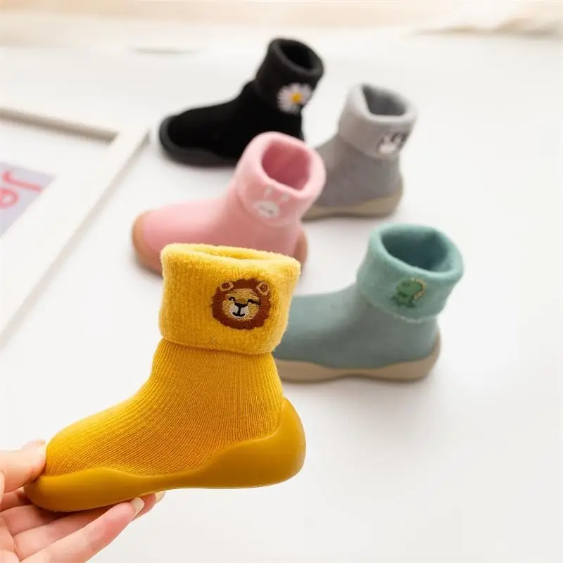 Children's Fleece-lined Floor Shoes