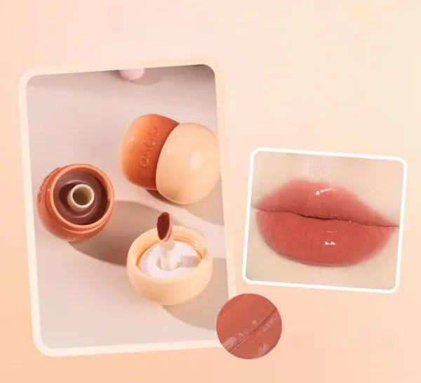 Lip Balm No Stain On Cup Non-fading Student Party Plain Face White Mirror Velvet Lip - 112Dazzling