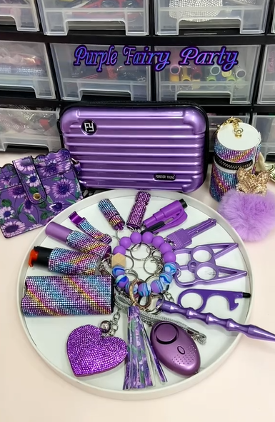 Purple Fairy Party Set