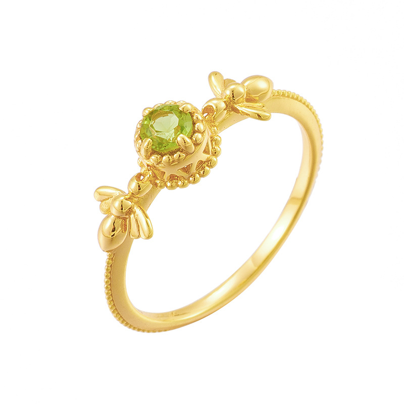 Peridot ring