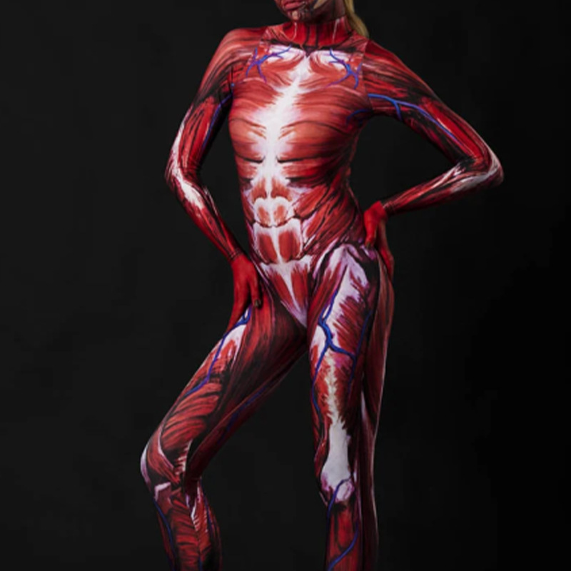 FD1065 Autumn New Amazon Halloween Costume Ball Fashion Temperament Parent-child Jumpsuit