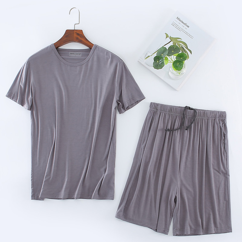 Dark gray round neck