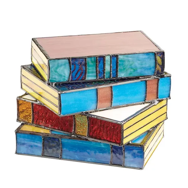 Stacked Books Table Lamp lifestyle photo 3