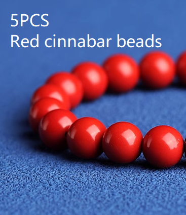 8mm red cinnabar