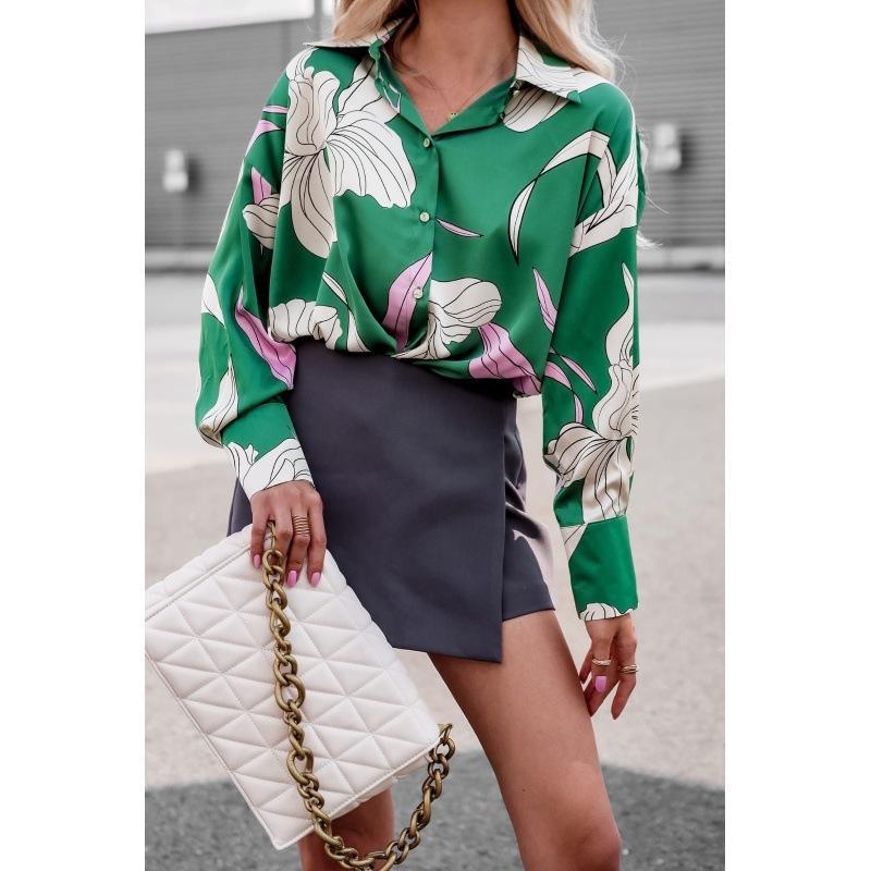 European And American Fashion All-match Long Sleeve Shirt