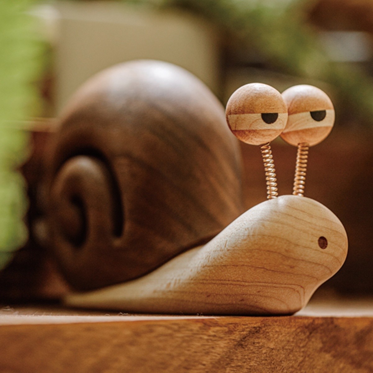 Escargot en bois massif Escargot Bois Parfumé ELOISE