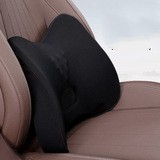 Black Lumbar Support Pillow