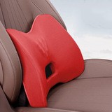 Red Lumbar Support Pillow