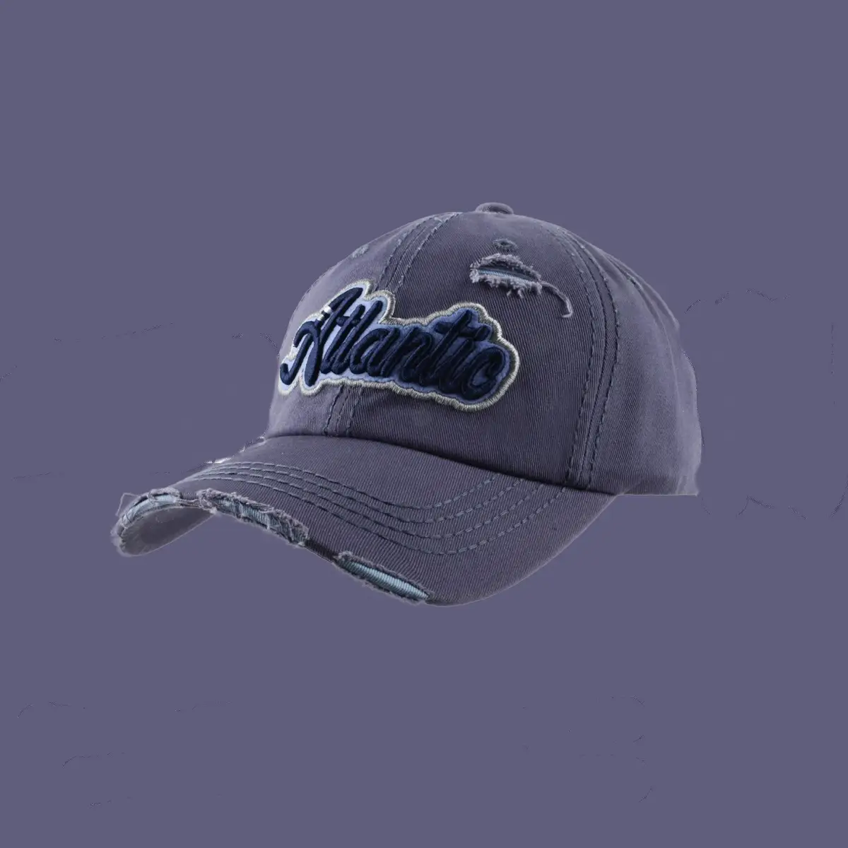 American Three-dimensional Embroidered Letter Baseball Hat