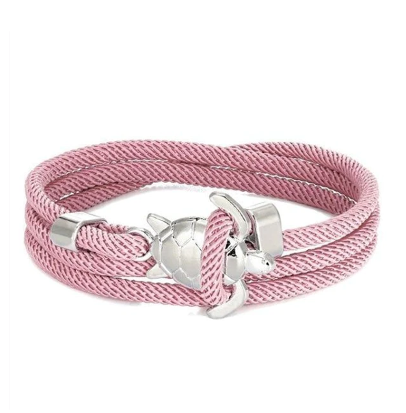 Silver Turtle Pink