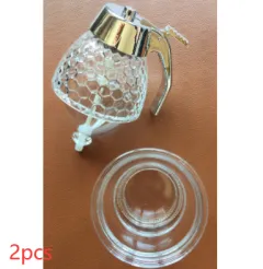 The New Family Berry Juice Honey Syrup Distribution Acrylic Artifact Kitchen - 8.3X10X15Cm 2Pcs - View 1