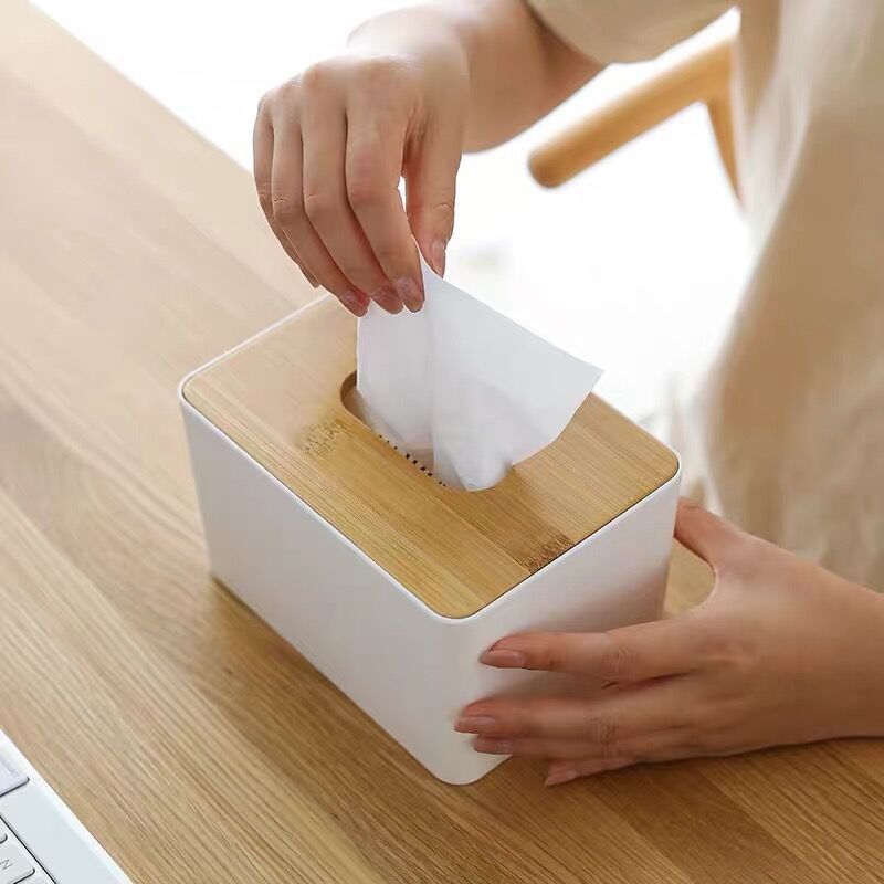 Home Fashion Desktop Napkin Box