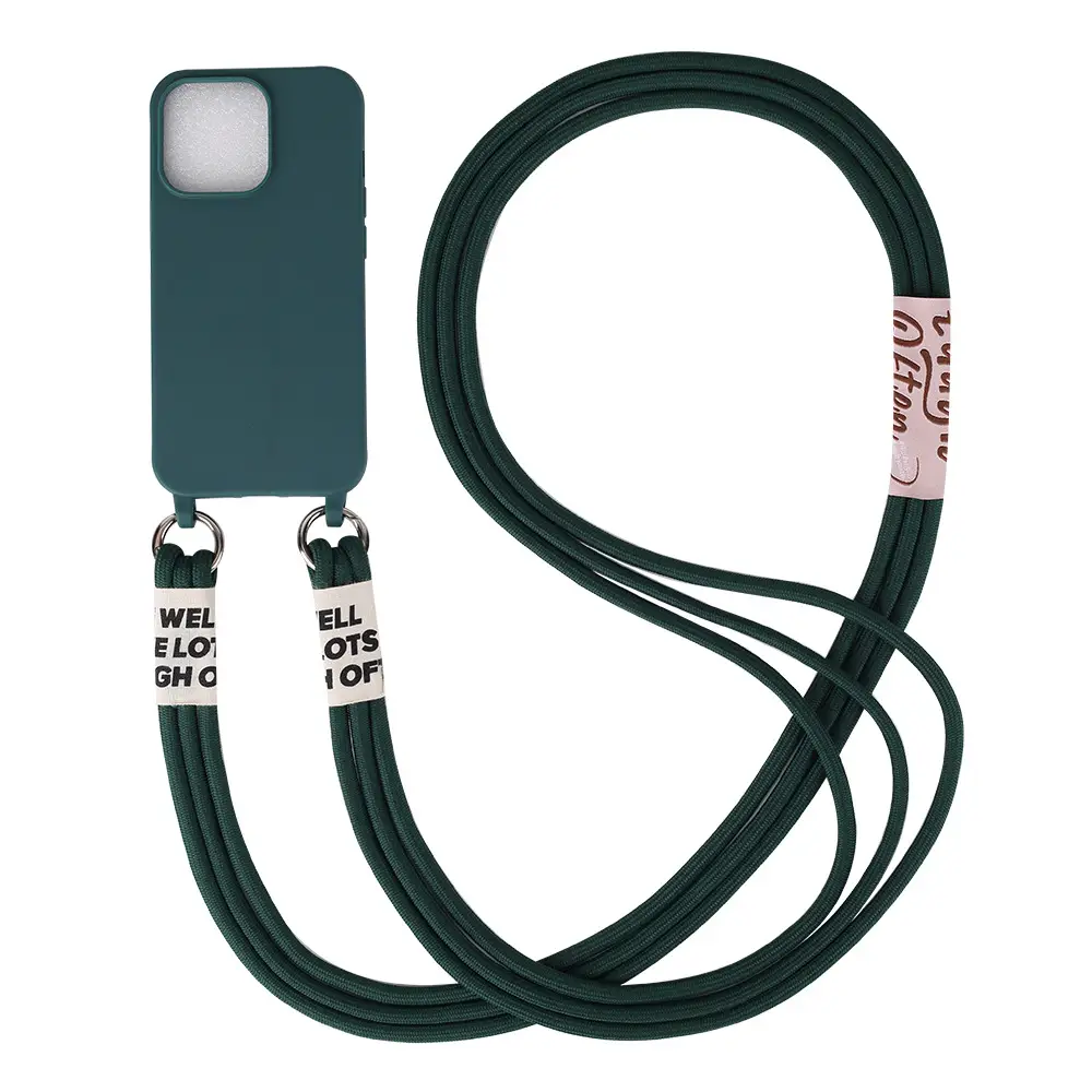 Cross Body Lanyard Three Rope Combination Convenient Neck Hanging Phone Case