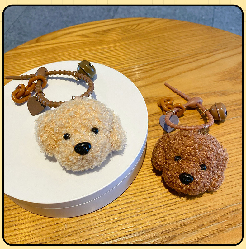 Cartoon DIY Plush Teddy Keychain Pendant - Image 3