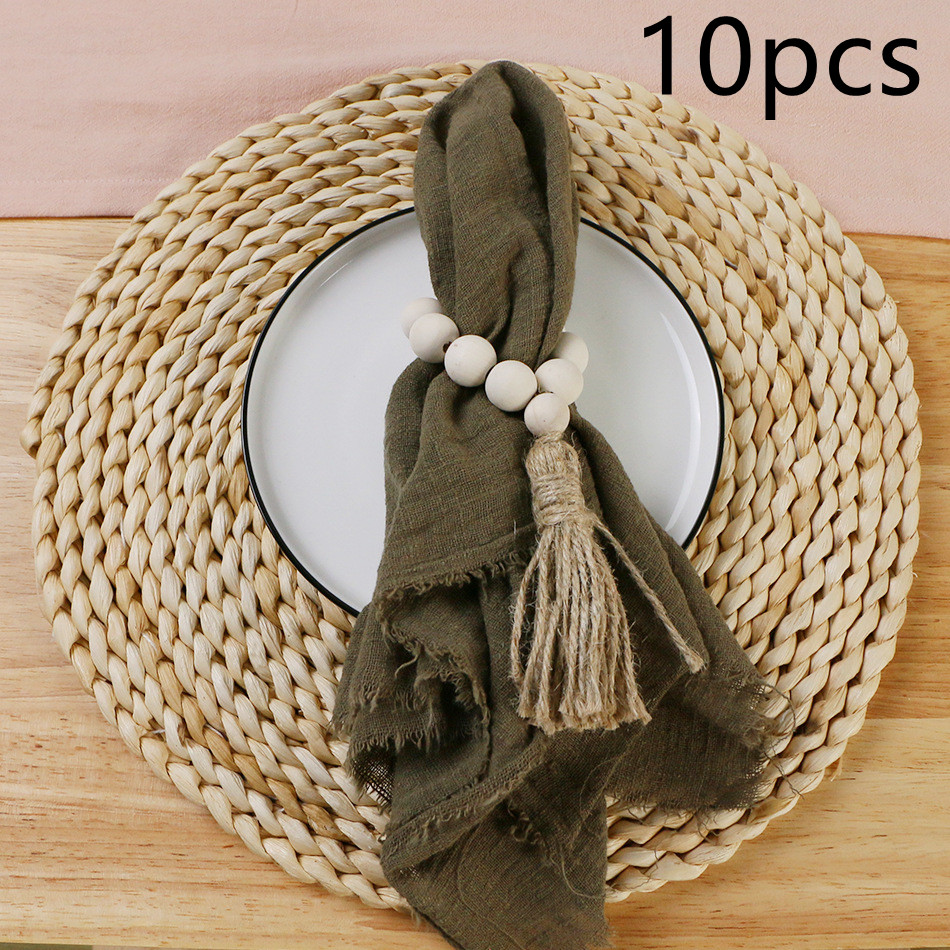 Western Restaurant Cafe Placemat Cloth Folding Flower Saliva Cloth Cup