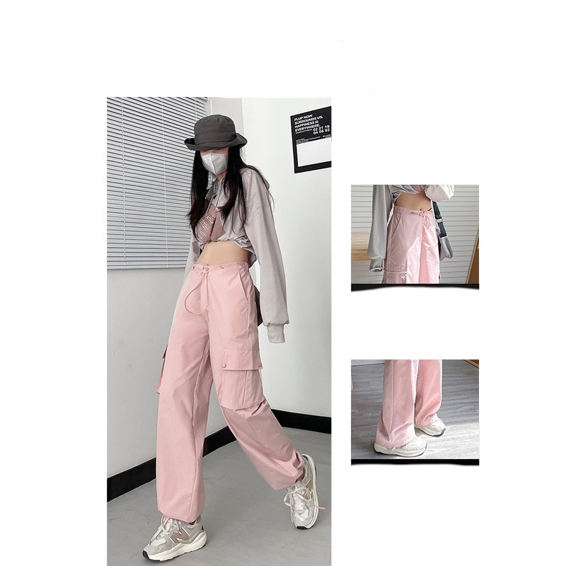 Navy Blue Overalls Women's Loose Slimming