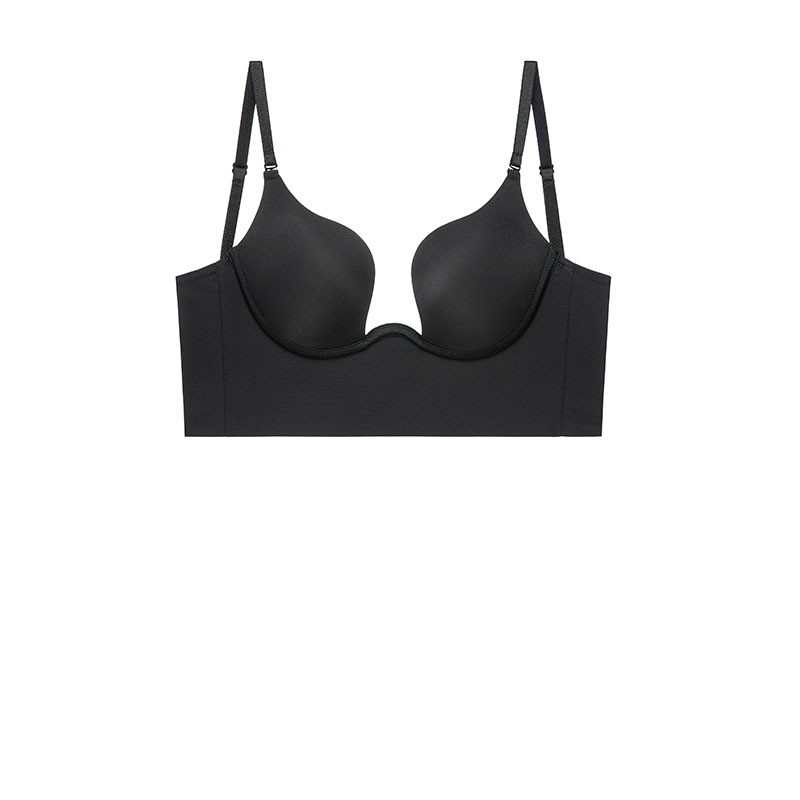 Black Single Bra