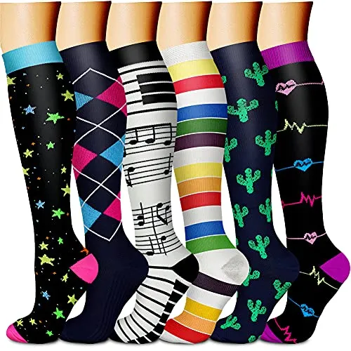 Outdoor Sports Long Tube Pressure Socks 9 Style S M - Shop at LoveMi