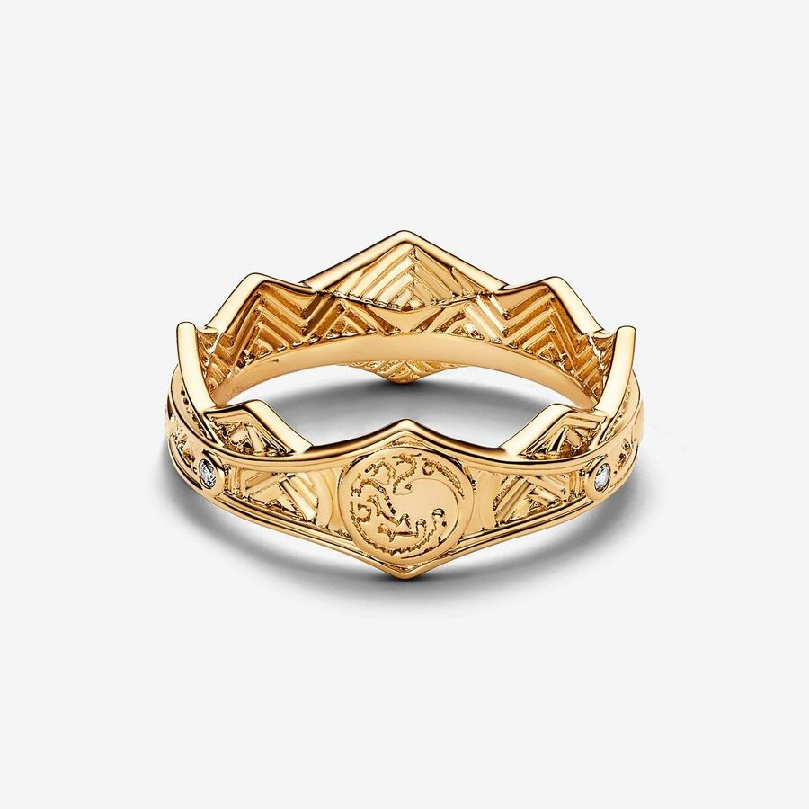 New Ring Retro Fashion Family Crown