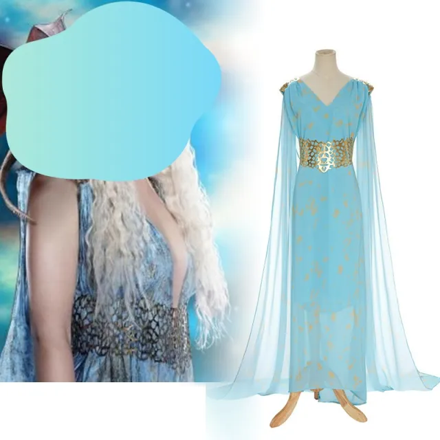 A Song Of Ice And Fire Dragon Mother Party Dress As Shown In The Picture - Shop at LoveMi