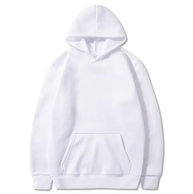Printed Couple Sweater Men's Hoodie White - Shop at LoveMi