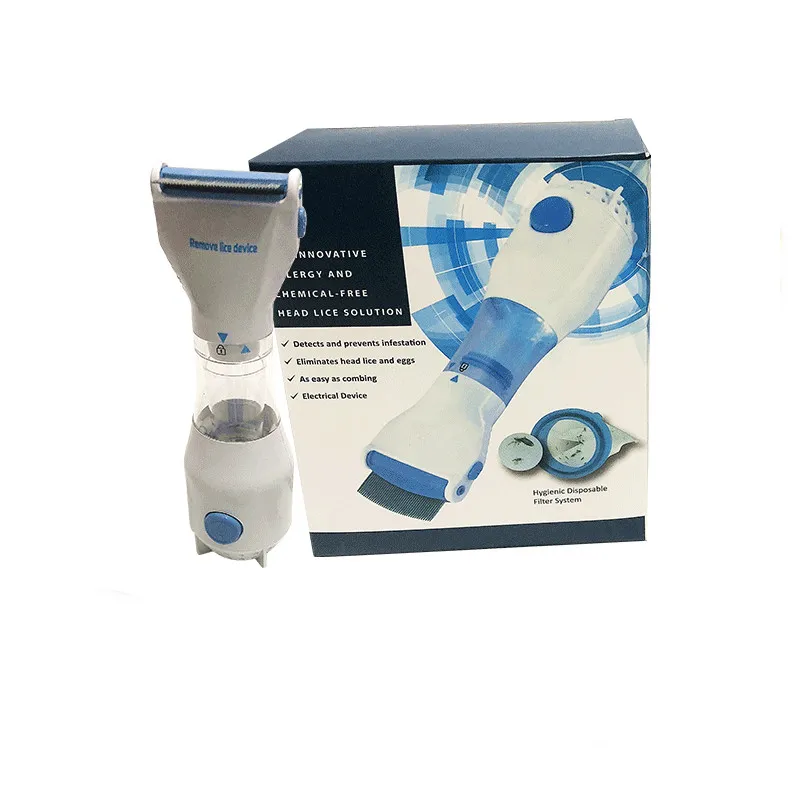 Pet Electric Lice Removal Cleaner - White