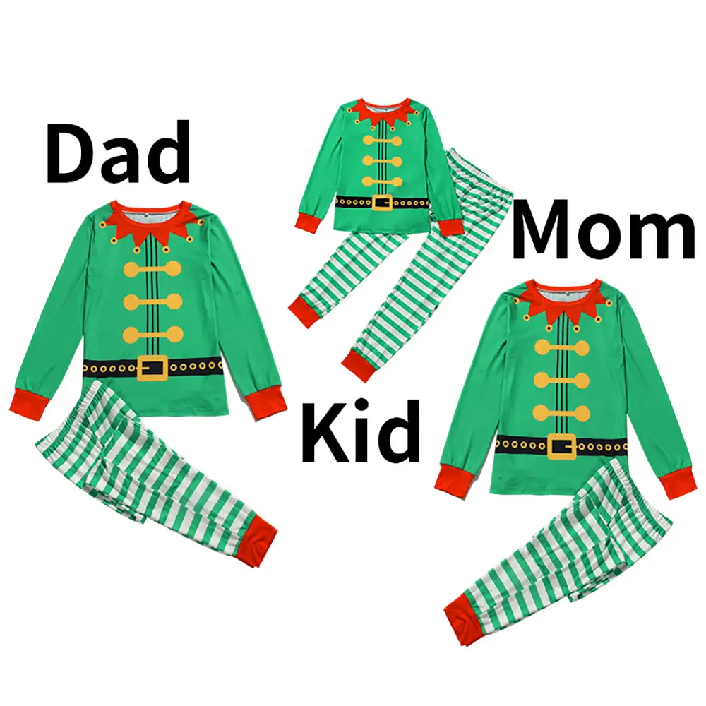 Casual Christmas Parent-child Suit Pajamas