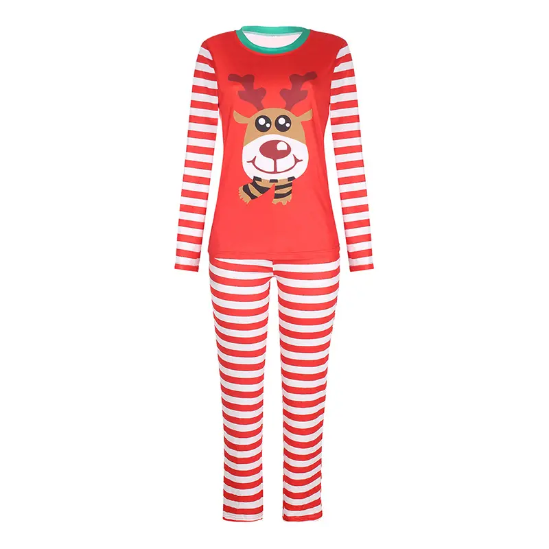 Printed Long-sleeved Casual Parent-child Suit