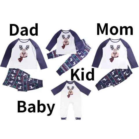 Parent-child Homewear Clothes Pajamas Suit for Women
