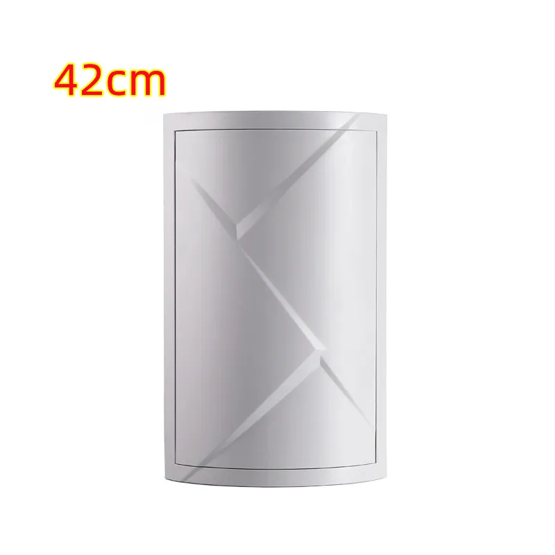 Bathroom shelf free punching wall hanging triangle storage rack kitchen bathroom vanity corner shelf corner - Gray
