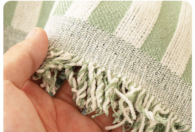 Plaid canapé chic en chenille multicolore Plaid canapé Plaid Canapé Chenille Multicolore ZUNIO