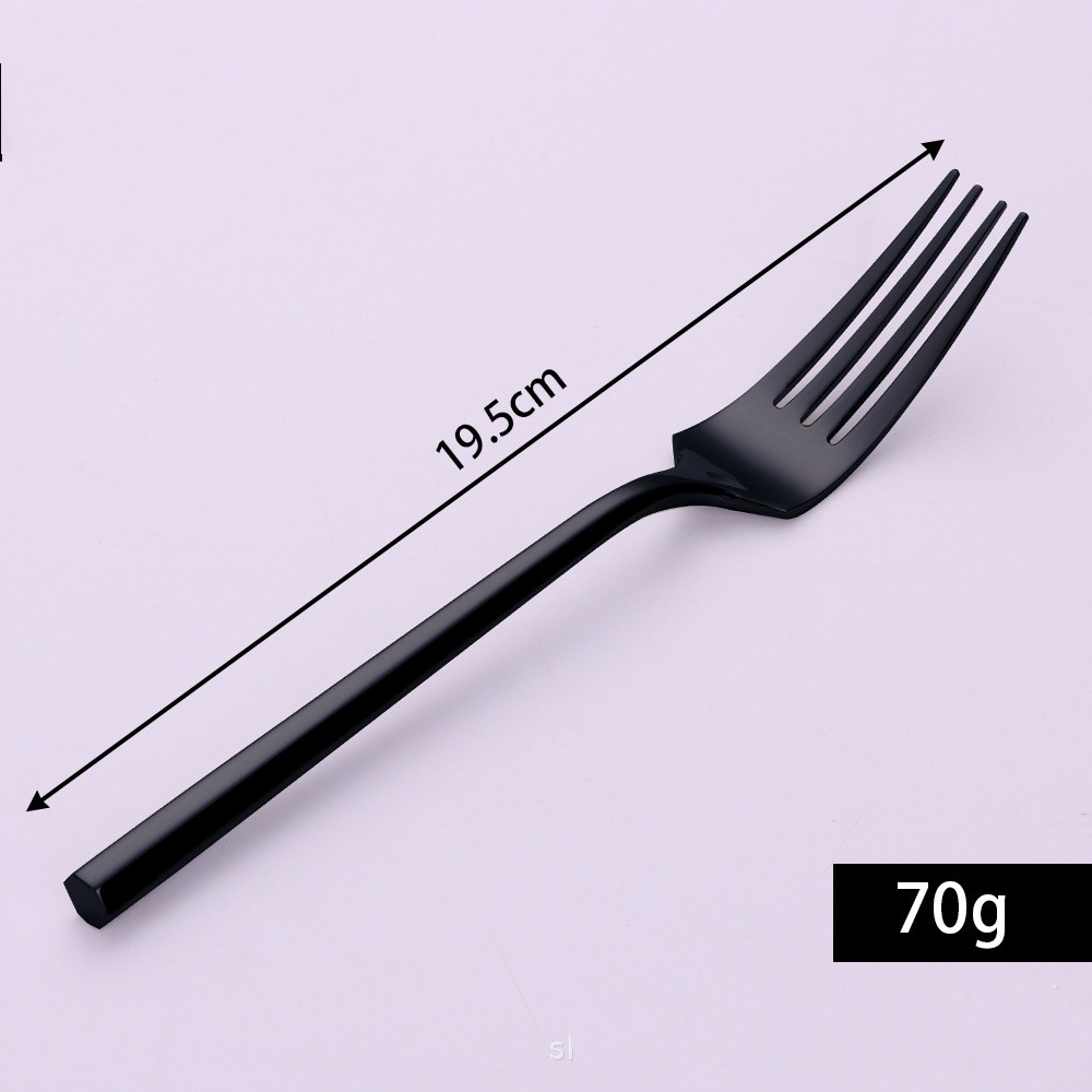 Titanium Black Dinner Fork