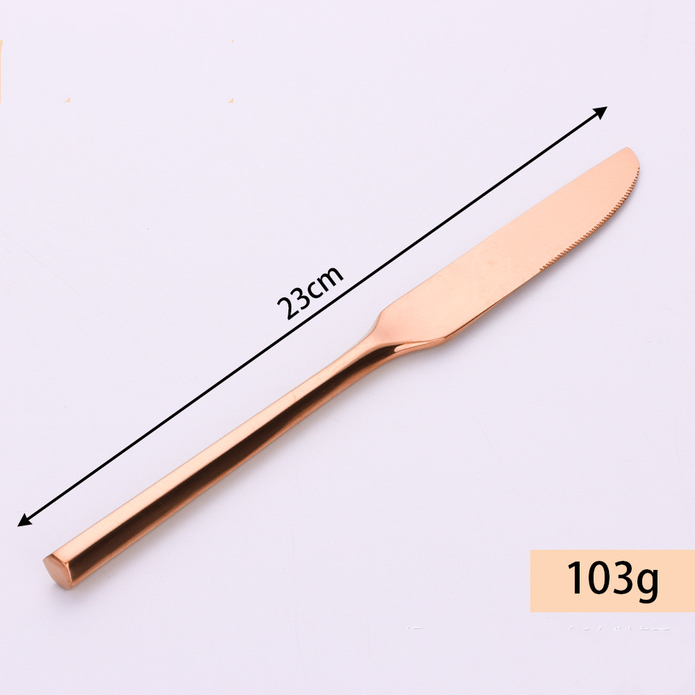 Rose Gold Main Knife