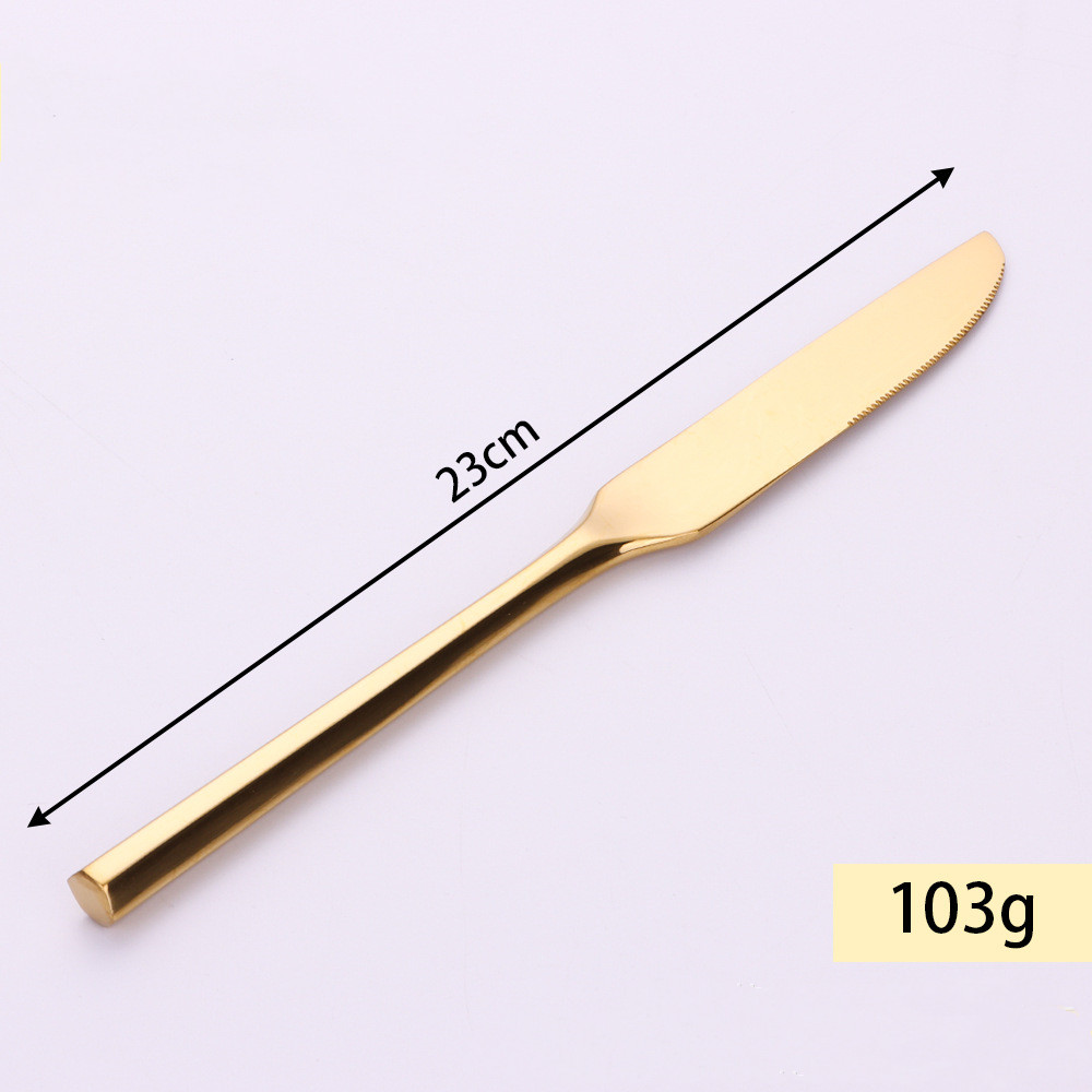 Gold Main Meal Knife