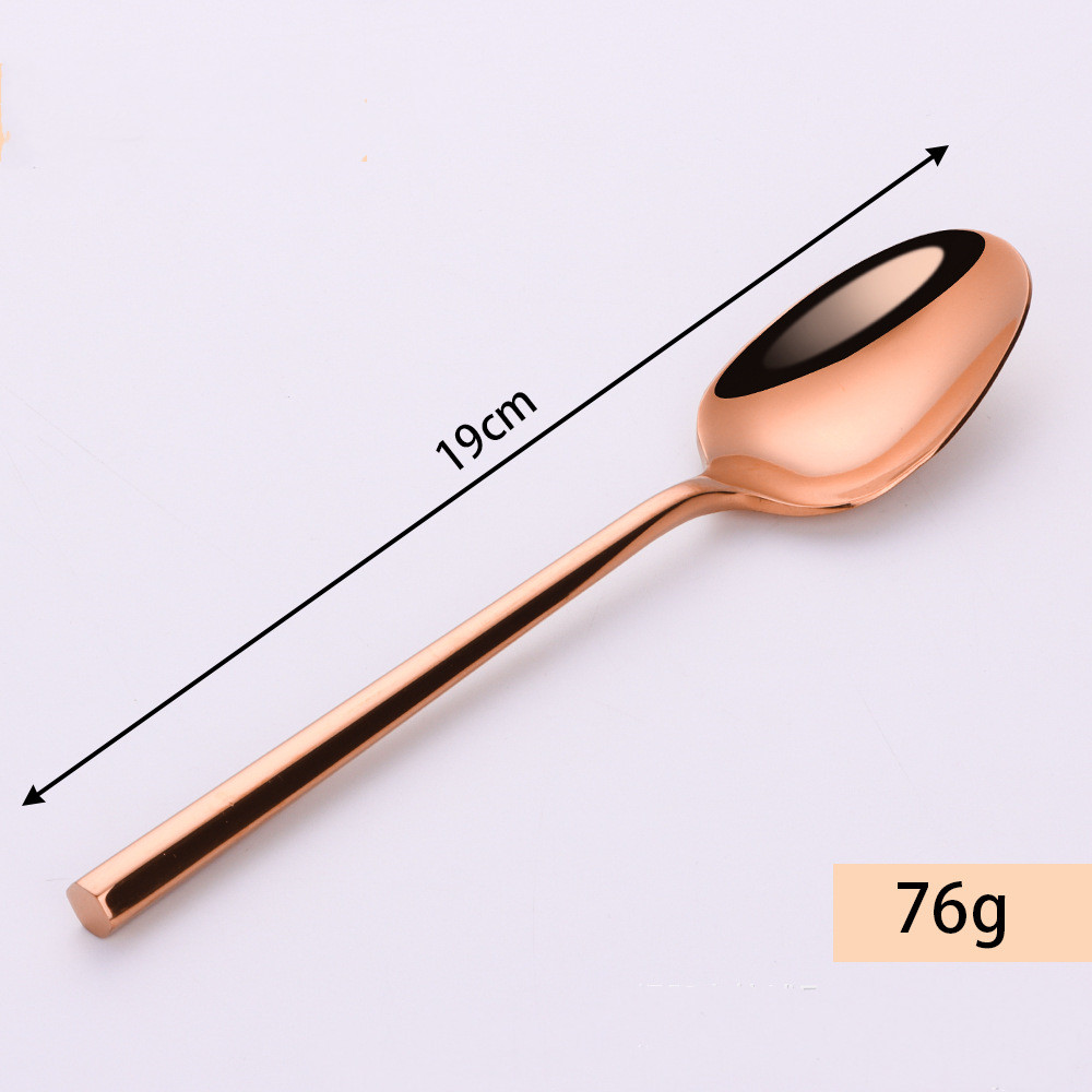 Rose Gold Main Meal Spoon