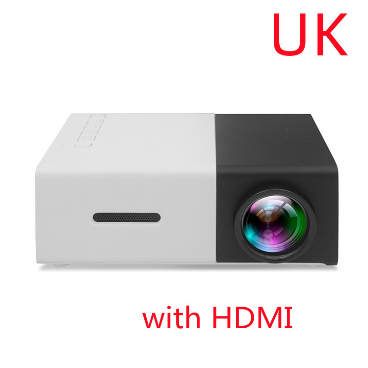 Portable Projector 3D Hd Led Home Theater Cinema HDMI-compatible Usb Audio Projector Yg300 Mini Projector - Image 43