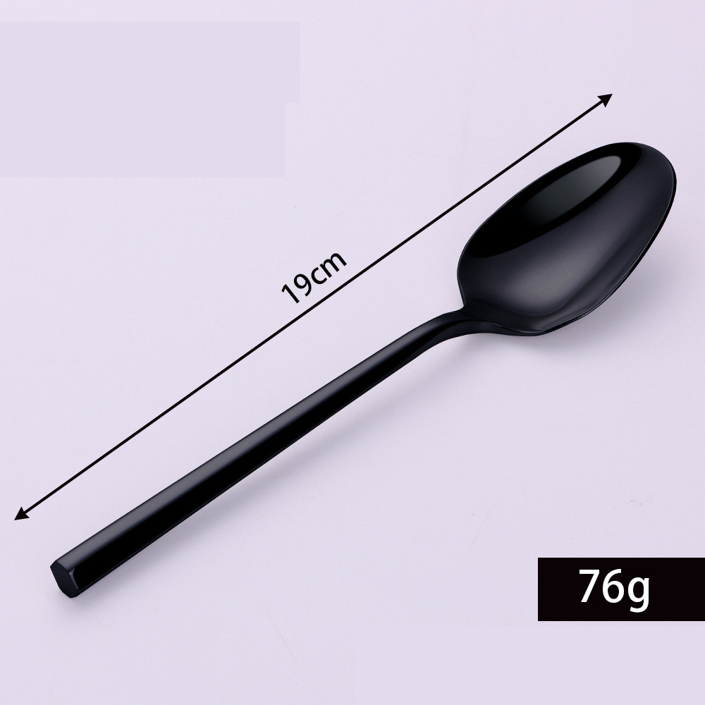 Titanium Black Main Meal Spoon